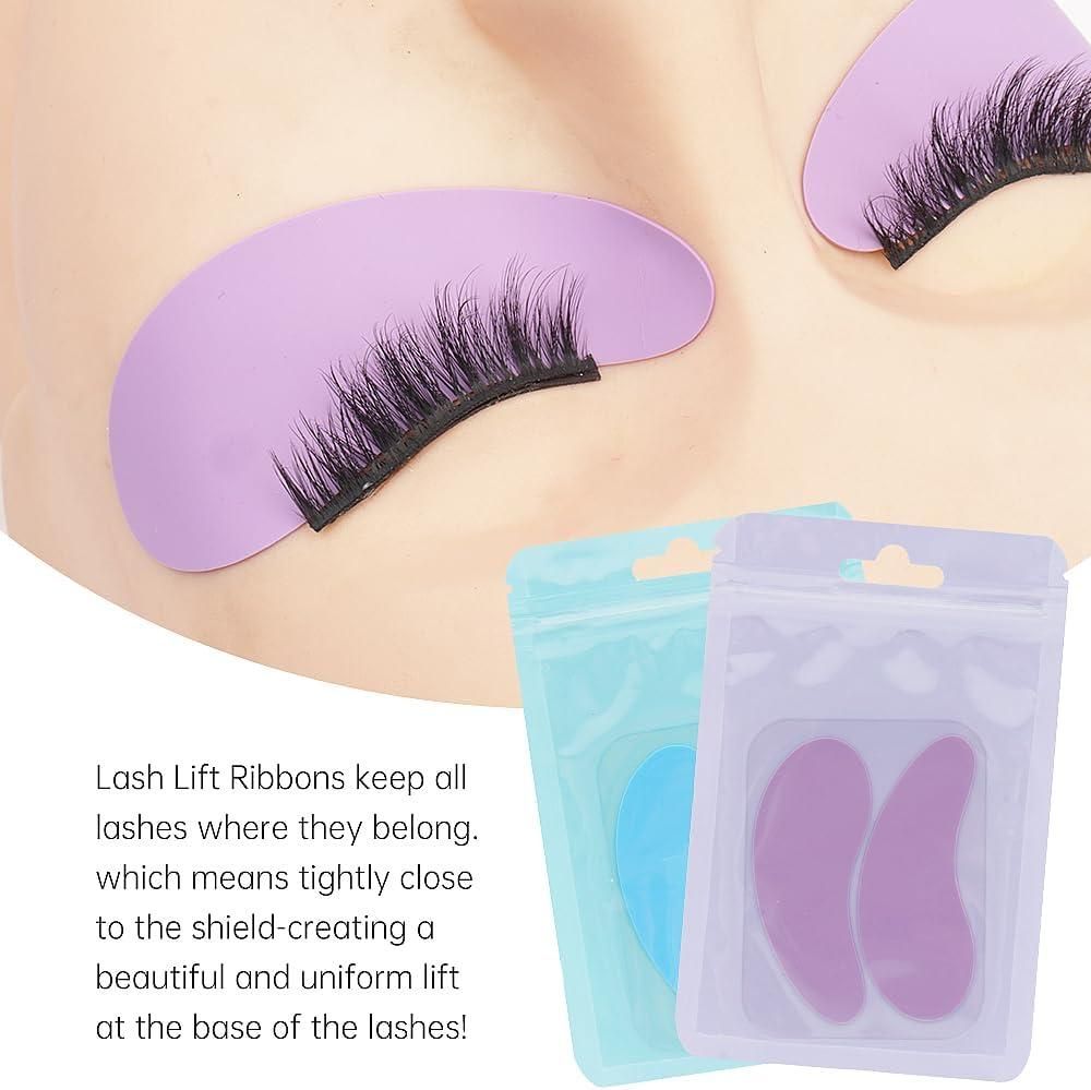 Lash Lift Cover Shield Pads Silicone Lash Lift Ribbon Pads