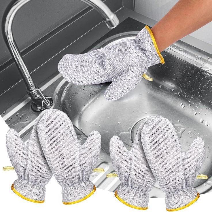 Kitchen Dish Wash Wire Gloves (Imported)